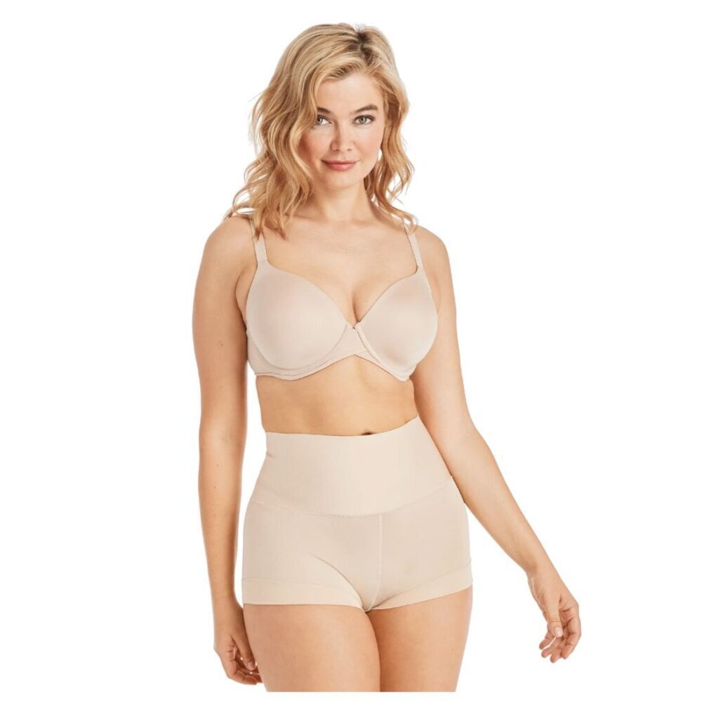 Maidenform Flexees Women's Tame Your Tummy Firm Shaping High Waist Boyshort M